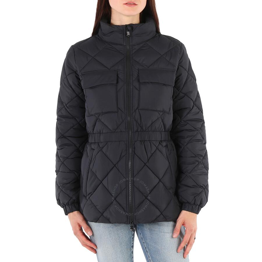 Save The Duck Ladies Black Eris Quilted Jacket