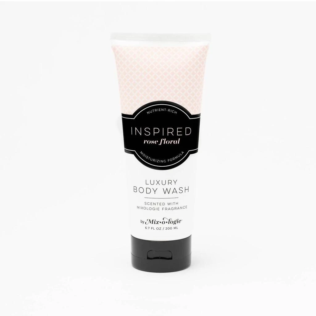 Mixologie Luxury Body Wash/shower Gel - Inspired (Rose Floral) Scent In Pink