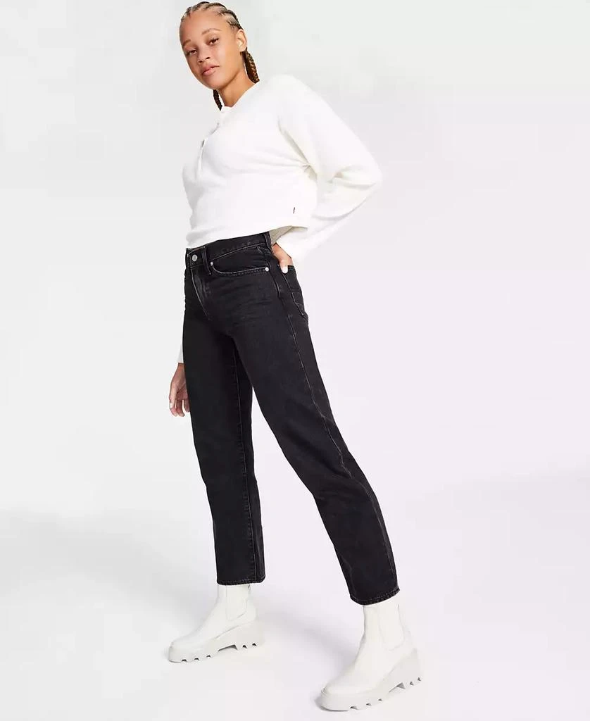 Levi's Women's Mid Rise Cotton 94 Baggy Jeans 2