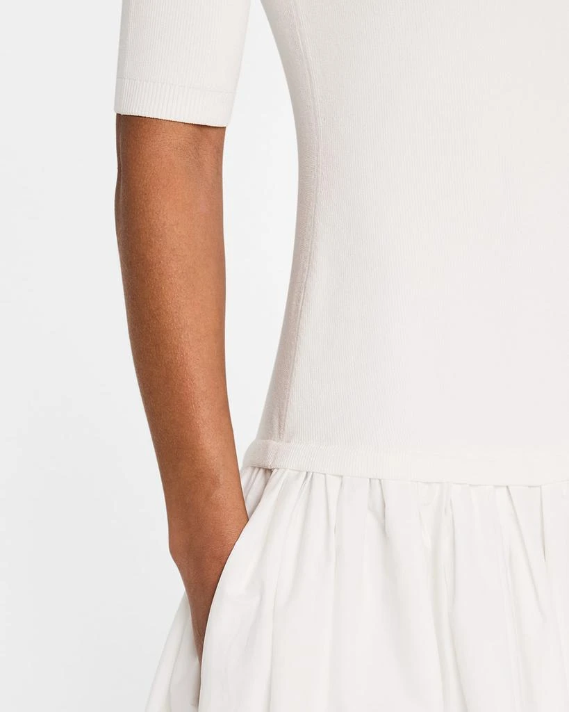 SIMKHAI Patton Drop-Waist Midi Dress 5