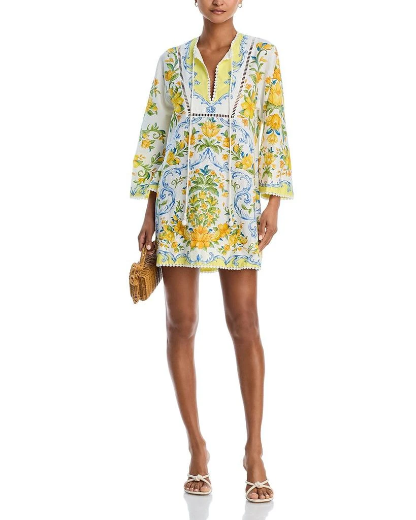 Farm Rio Sicily Mini Dress Swim Cover-Up 4