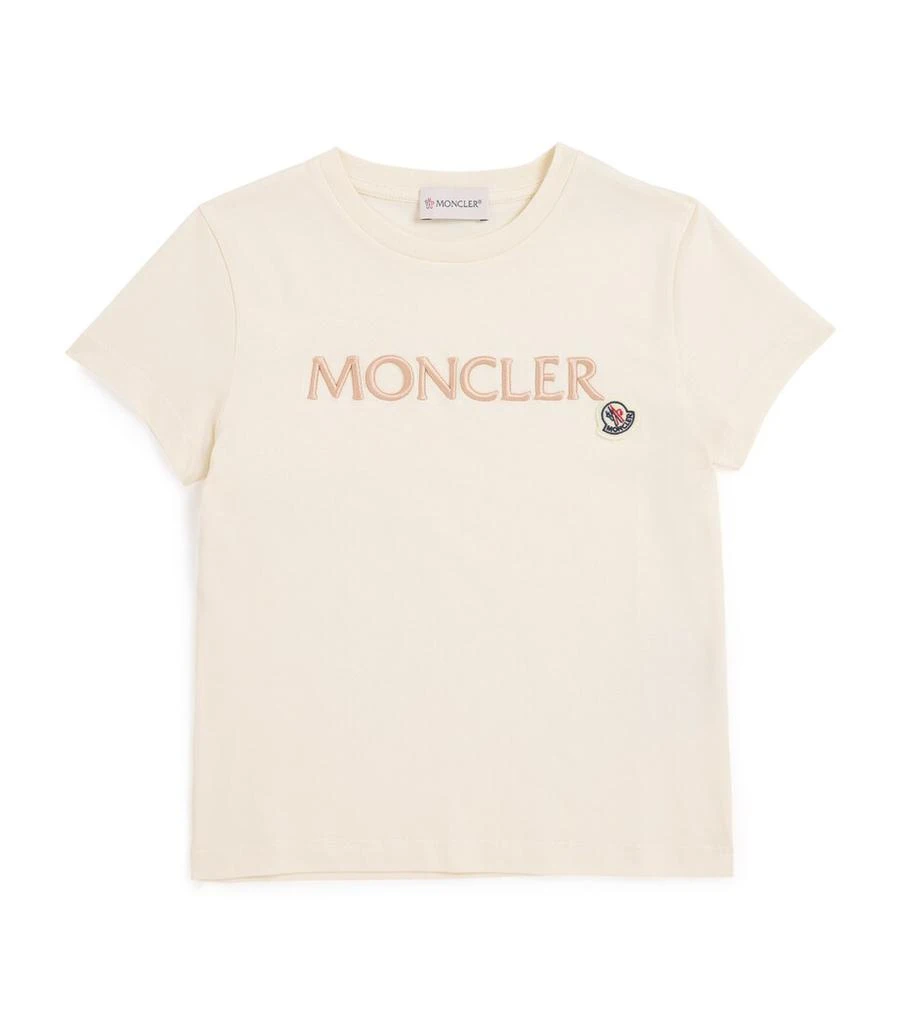 Moncler Cotton Logo T-Shirt (8-10 Years) 1