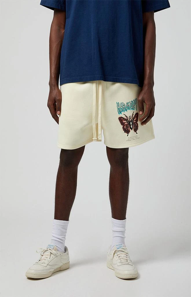 PacSun Harmony Edge Fleece Volley Sweat Shorts 3