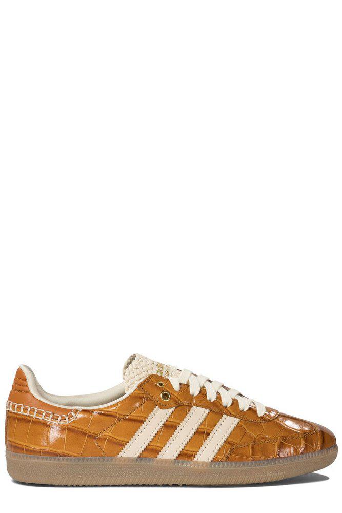 Adidas Adidas Originals X Wales Bonner Samba Embossed Low-Top Sneakers