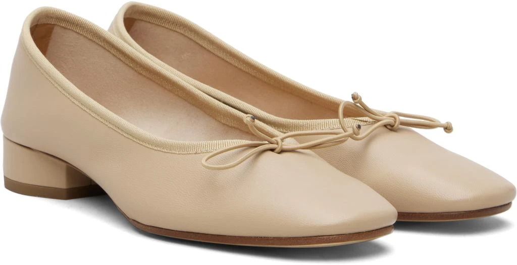 AEYDE Beige Onda Heels 4