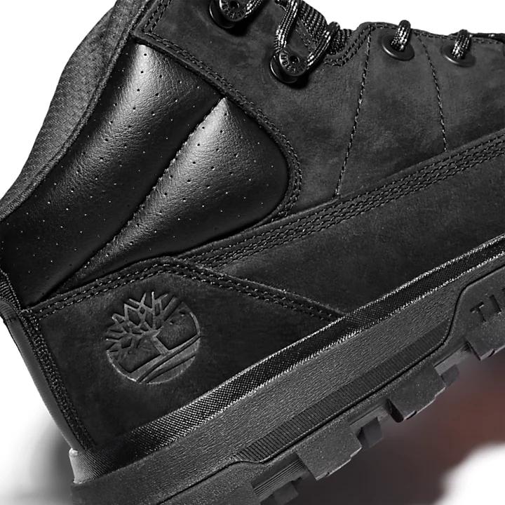 Timberland Treeline Chukka for Men in Monochrome Black Timberland Treeline Chukka for Men in Monochrome Black