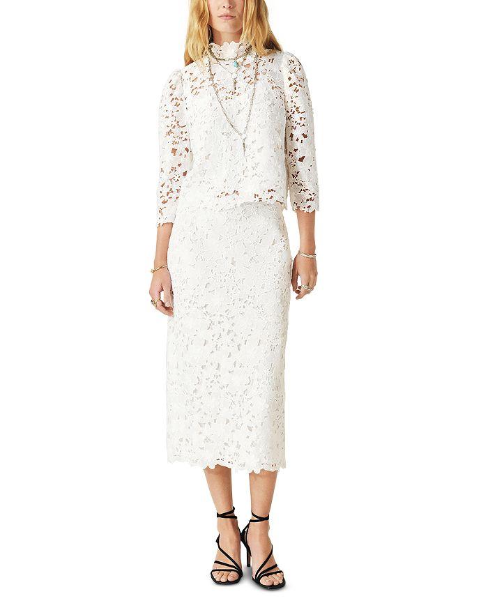 ba&sh Payton Lace Skirt