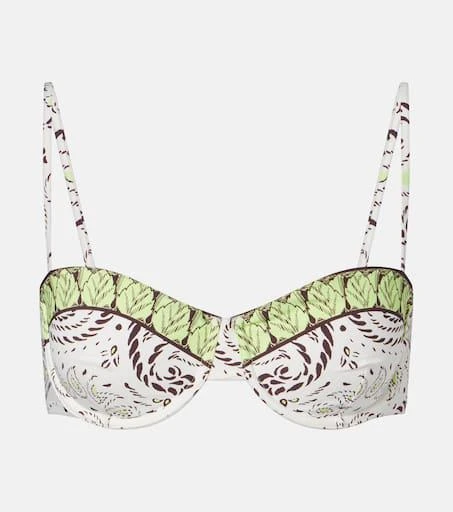 Tory Burch Printed bikini top