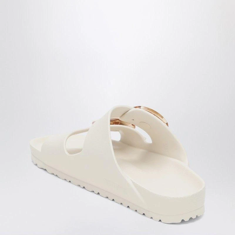 Birkenstock  SLIDE ARIZONA BIG BUCKLE IN IVORY EVA 2