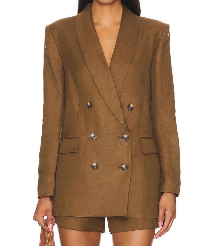 L'Agence L'Agence - Jayda Relaxed Double Breasted Blazer
