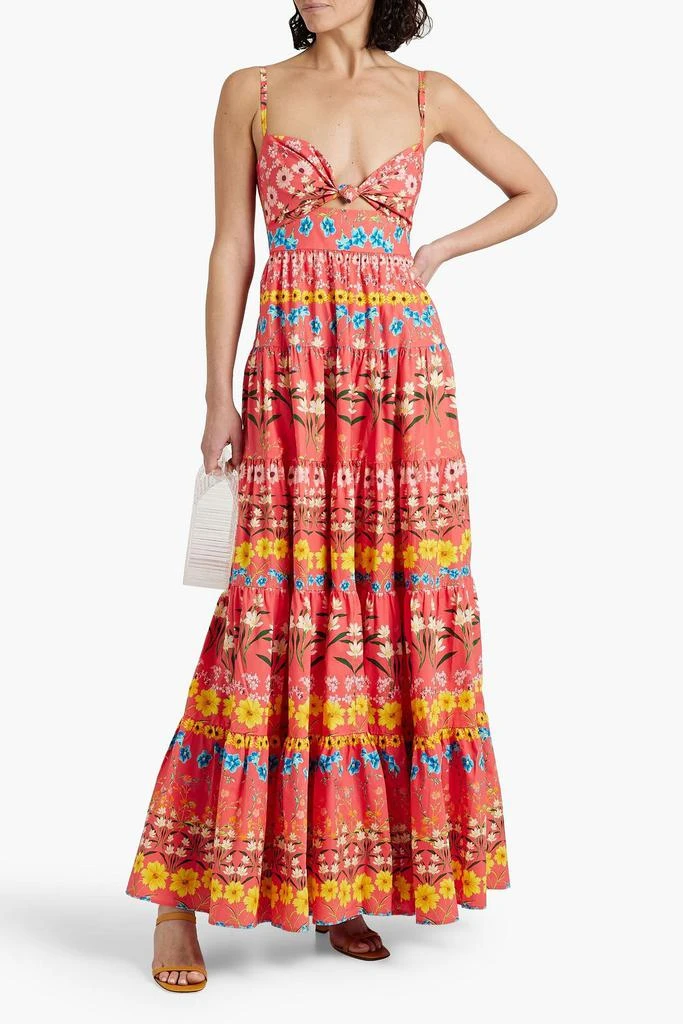 Shop Delilah tiered floral-print cotton-poplin maxi dress on Sale at  BeyondStyle  Get 70% Off Delilah tiered floral-print cotton-poplin maxi  dress with Limited-Time Flash Deals, Exclusive Discounts, and Special  Offers. Enjoy Unbeatable