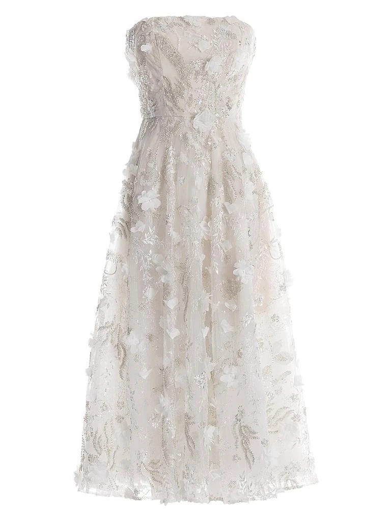 Dress The Population Kailyn Floral Fit & Flare Midi-Dress 1