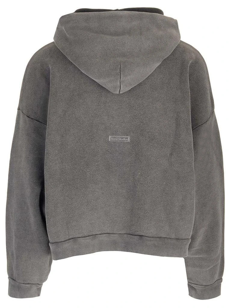 Acne Studios Acne Studios Logo Patch Drawstring Hoodie 2