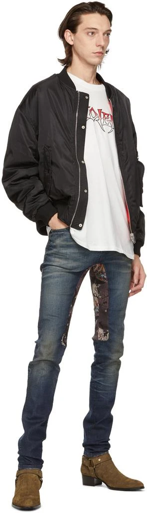 Stolen Girlfriends Club Reversible Black Stolen Bomber Jacket 5