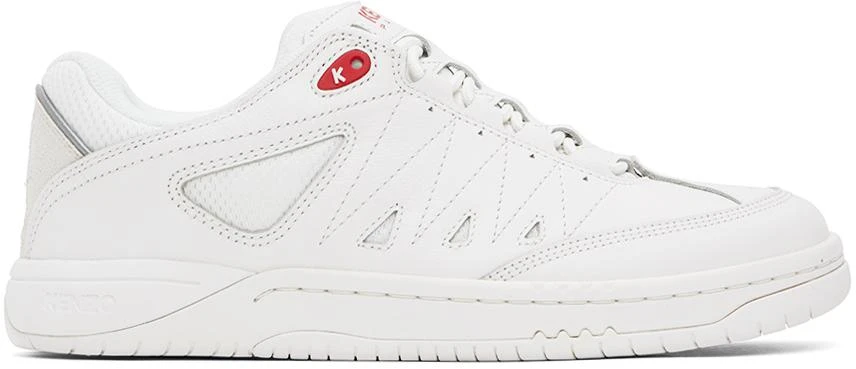 Shop White Kenzo Paris PXT Sneakers on Sale at BeyondStyle – Get