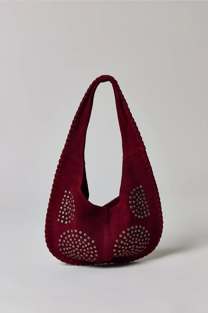 Silence + Noise Silence + Noise Ivy Studded Suede Hobo Bag