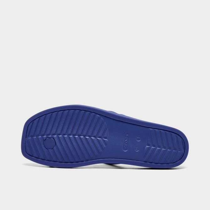 Crocs Women's Crocs Miami Metallic Toe Loop Sandals 6