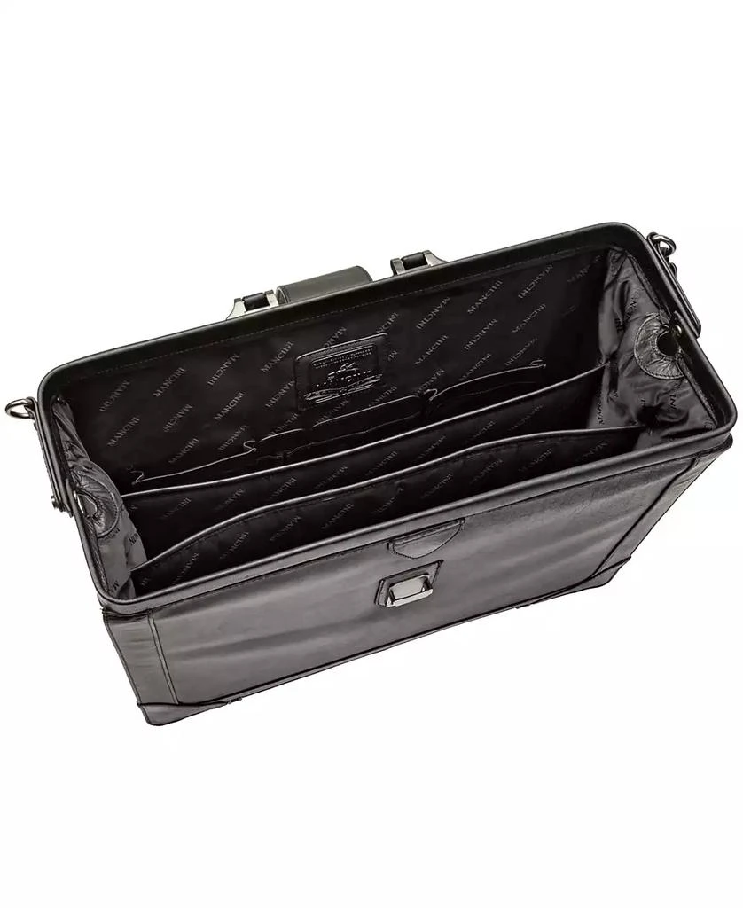 Mancini Leather Goods Men's Buffalo Luxurious Litigator Briefcase Pocket for 17.3" Laptop 4