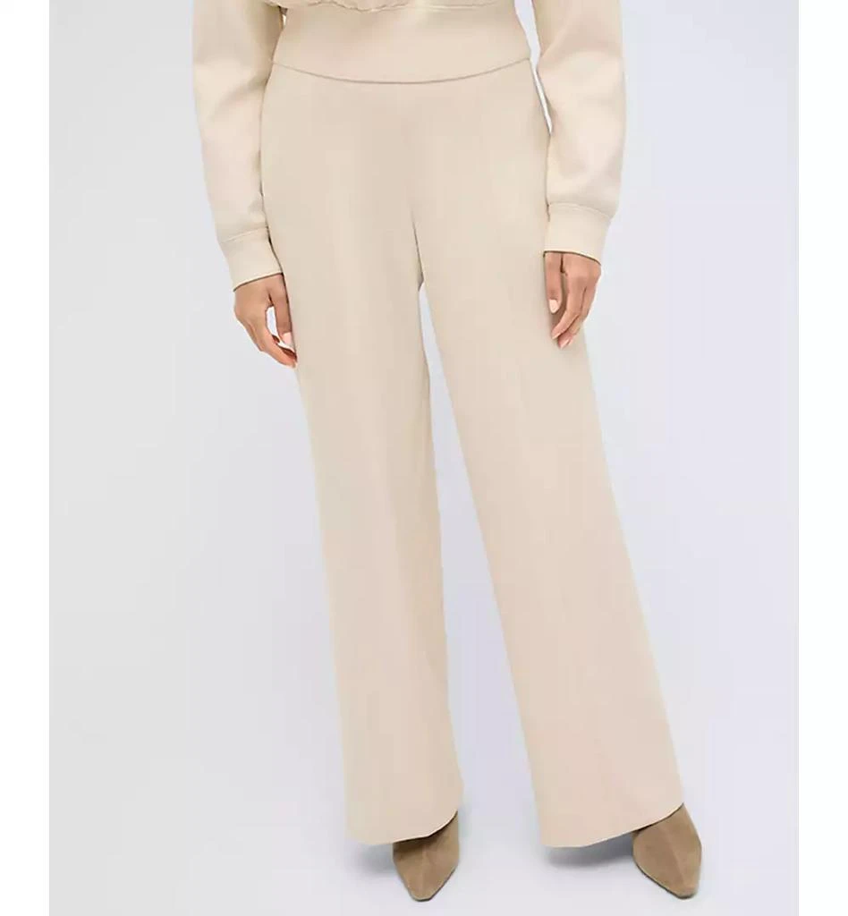 Kenneth Cole Women's High-Rise Pull-On Hollywood Waist Wide-Leg Pants 1