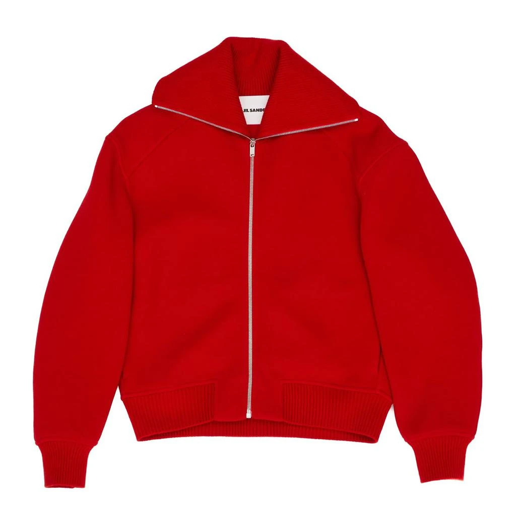 Jil Sander Jil Sander Zipped Bomber Jacket from Cettire
