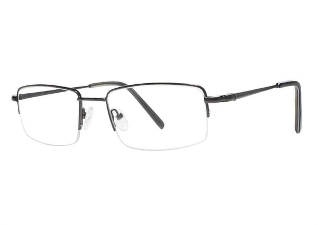 Giovani di Venezia Men
s Mo Barry Rectangle Eyeglasses In Grey