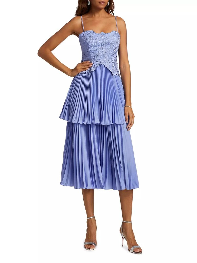AMUR Esmae Floral Sateen Gown 3