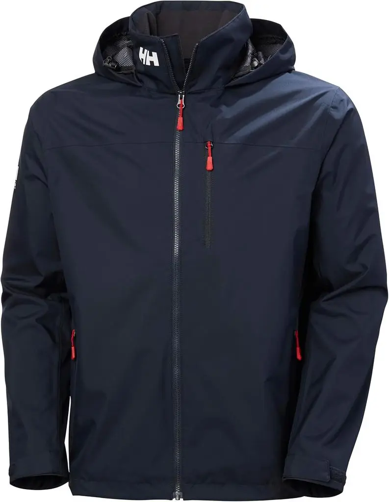 Helly Hansen Helly-Hansen Mens Crew Hooded Waterproof Sailing Jacket