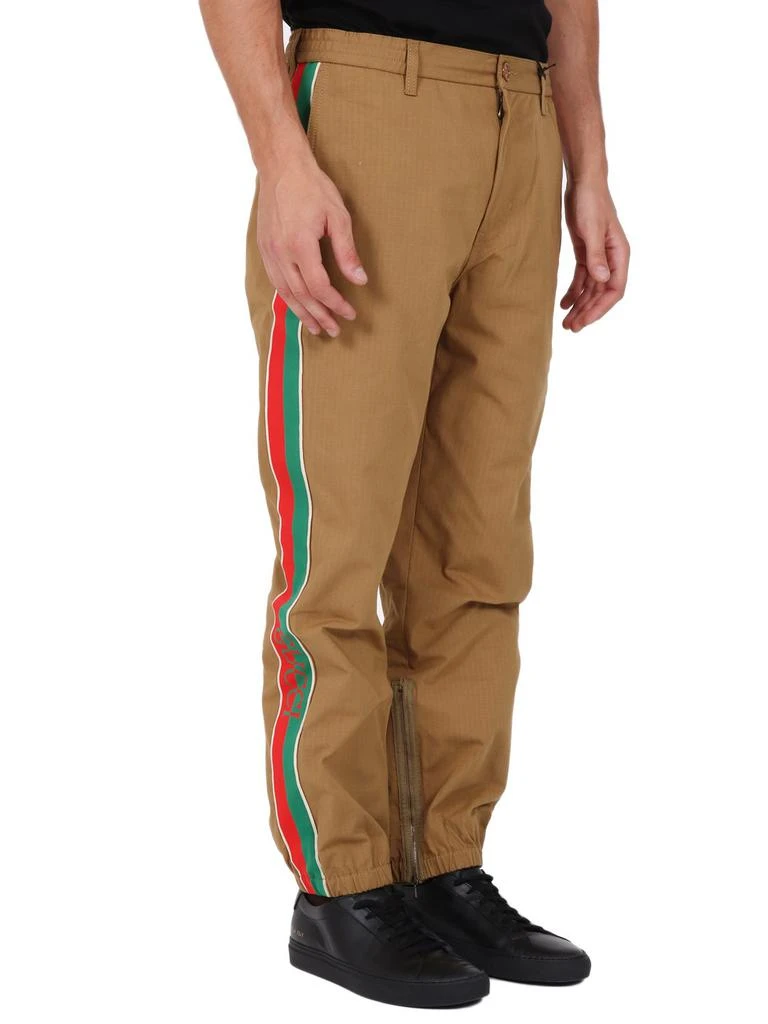 Gucci Gucci Web Straight-Leg Trousers 6