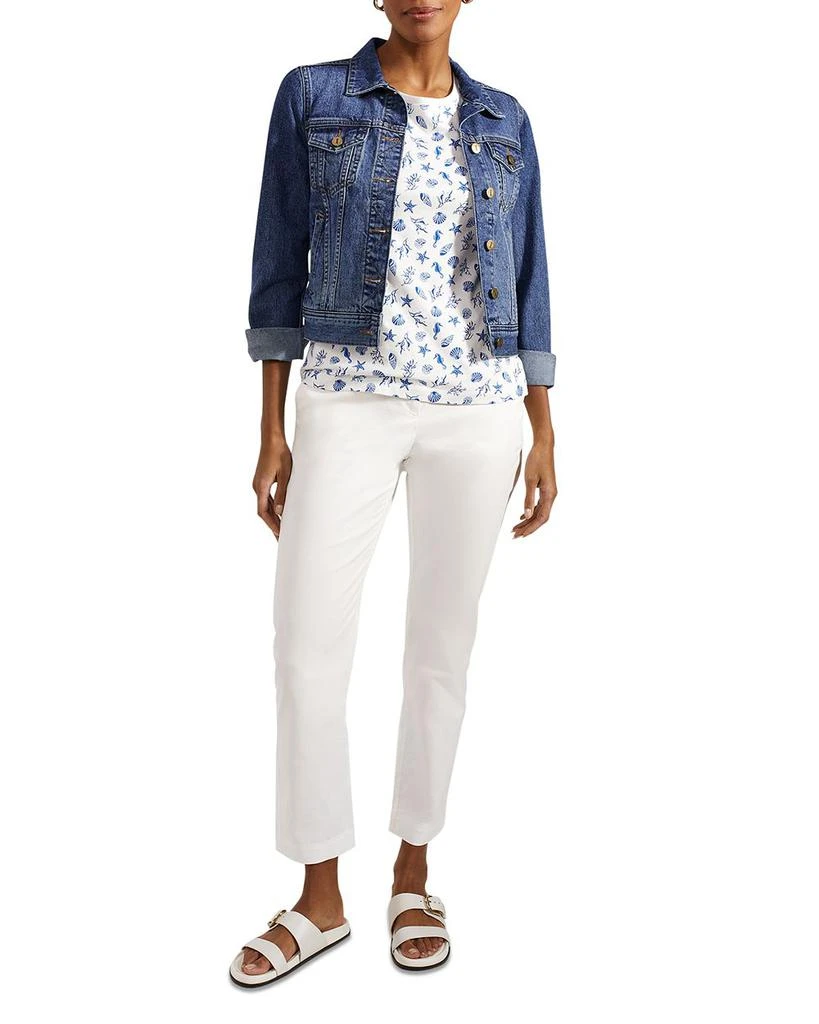 HOBBS LONDON Pixie Cotton Printed Tee 3