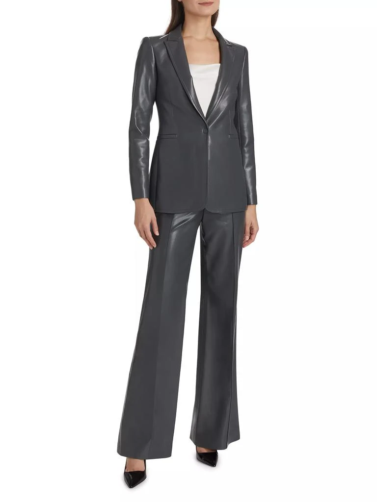 Alice + Olivia Dylan Faux Leather High-Rise Pants 2