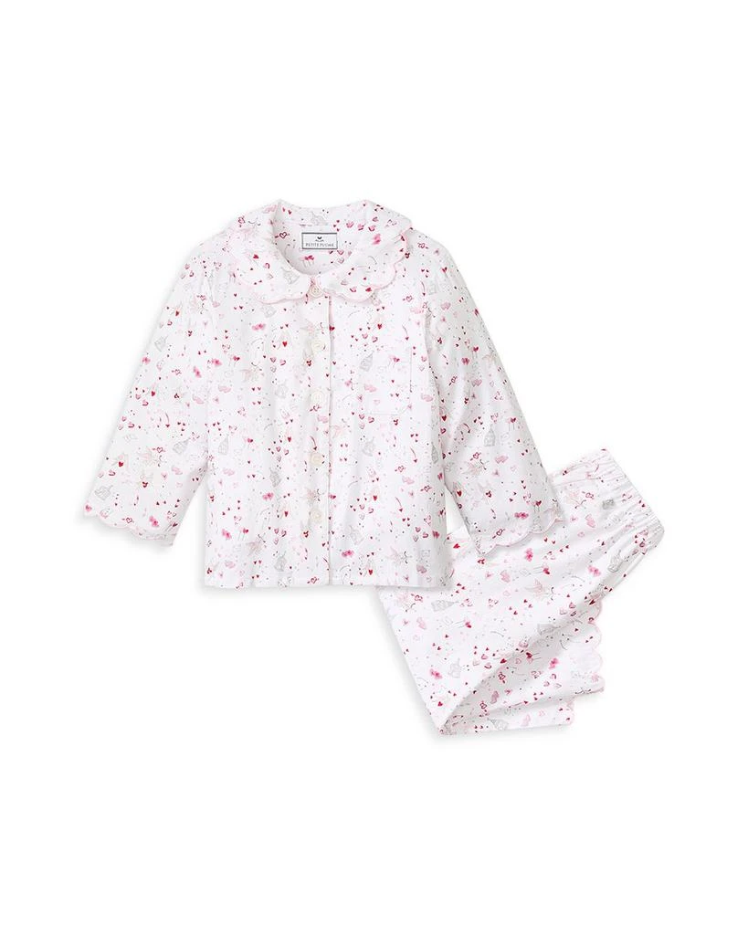 Petite Plume Girls
 Colette Love Song Printed Pajama Set - Little Kid, Big Kid 1