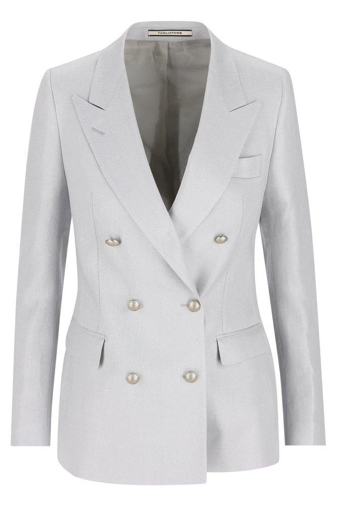 TAGLIATORE Tagliatore Double-Breasted Tailored Blazer
