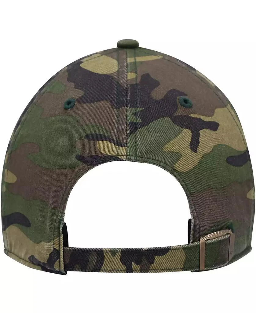 47 Brand Men's Camo Washington Nationals Team Clean Up Adjustable Hat 4