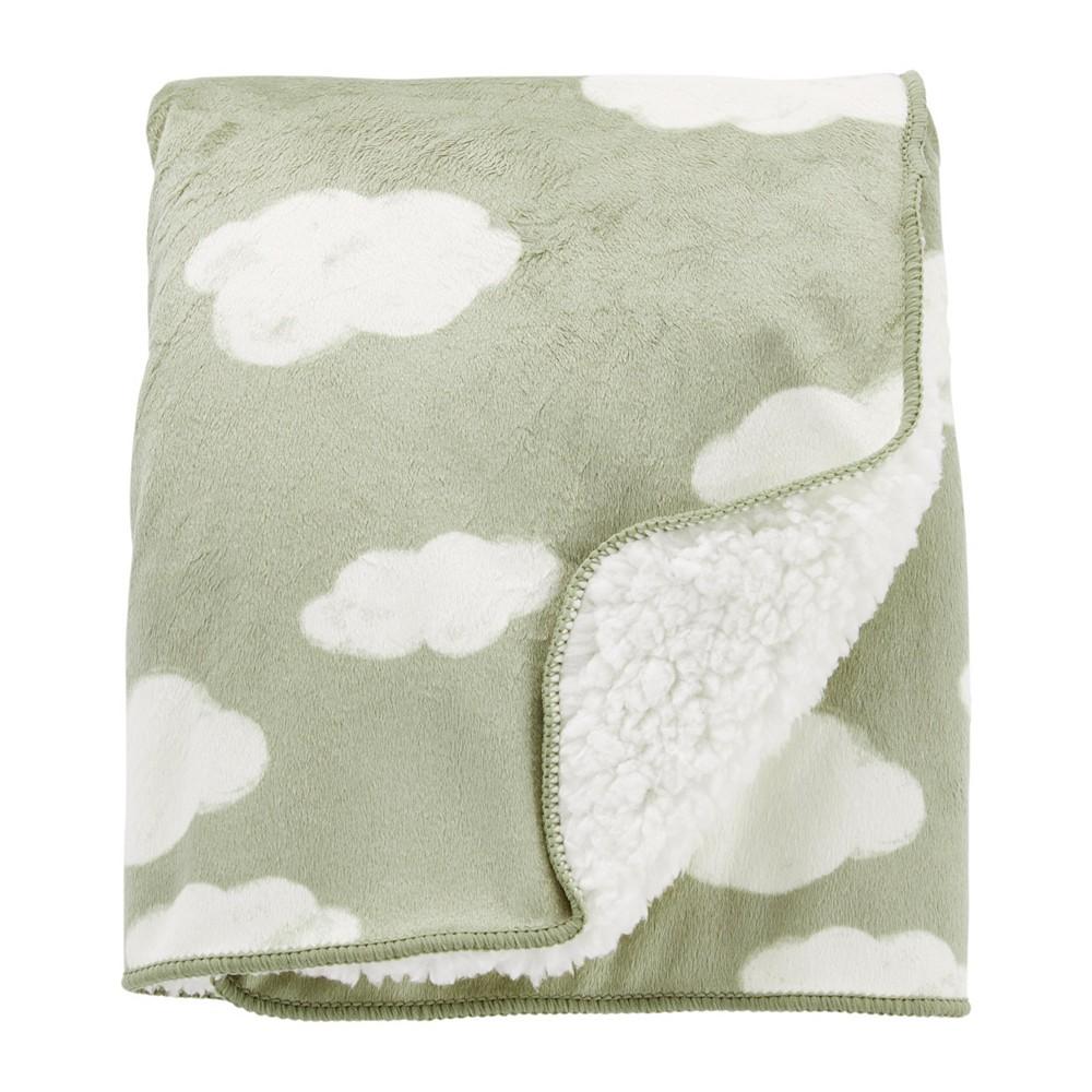 Carter's Baby Boys Clouds Plush Blanket