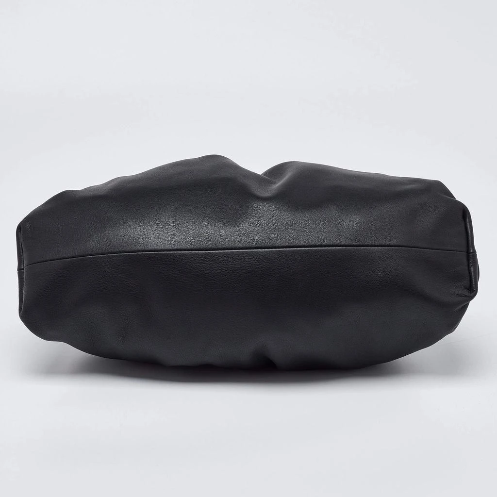 Bottega Veneta Bottega Veneta Black Leather The Pouch Clutch 7