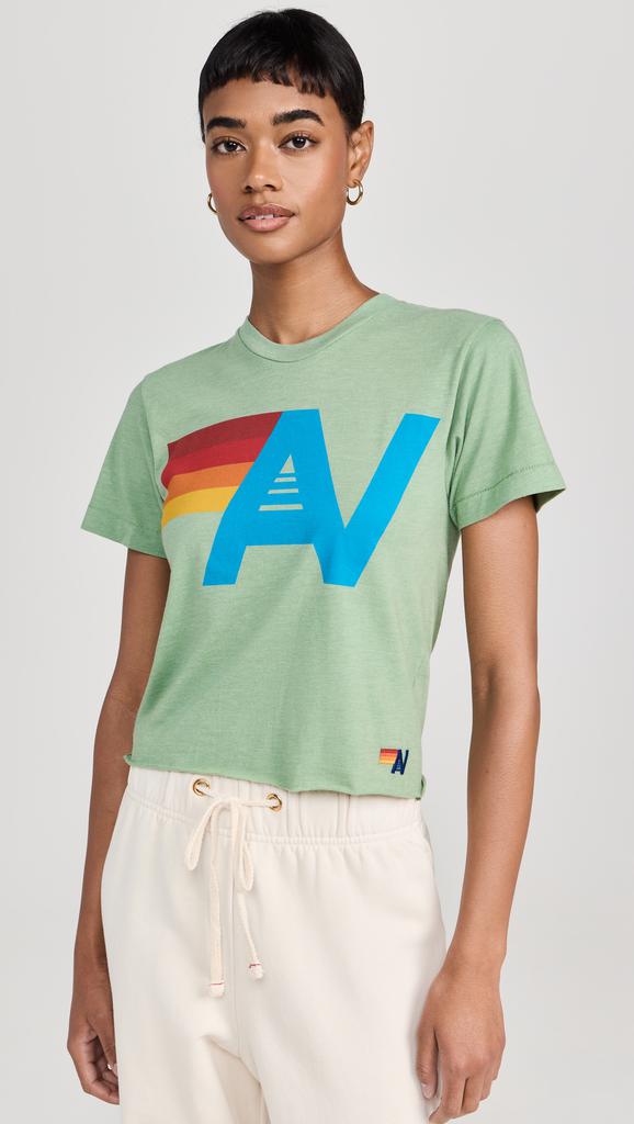 Aviator Nation Logo Boyfriend Tee