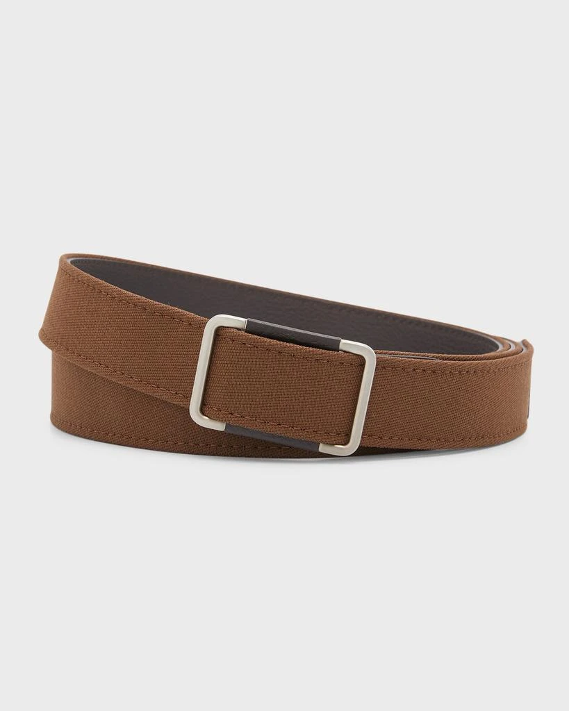 Loro Piana Men's Saddle Belt 1