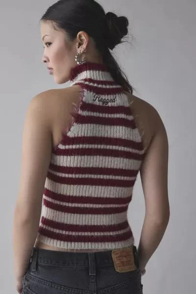 The Ragged Priest The Ragged Priest Drum High-Neck Sweater Vest Top 4
