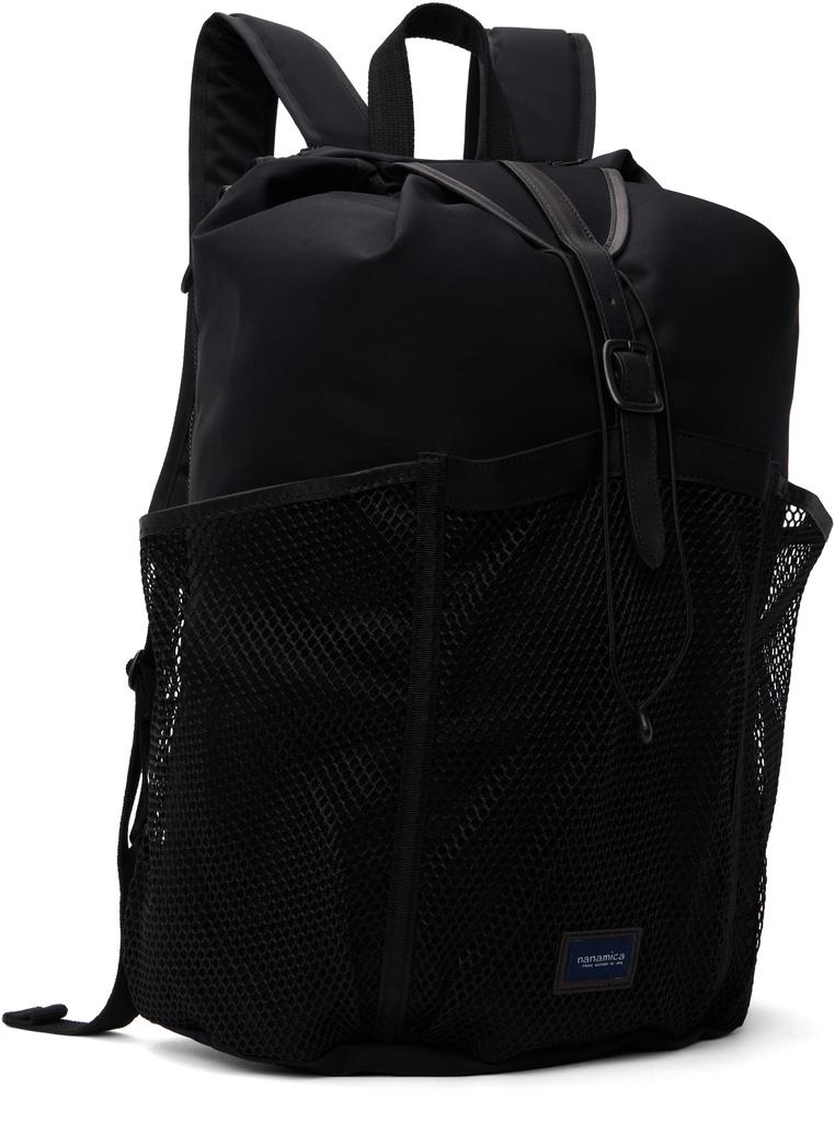 Nanamica Black Water-Repellent Backpack