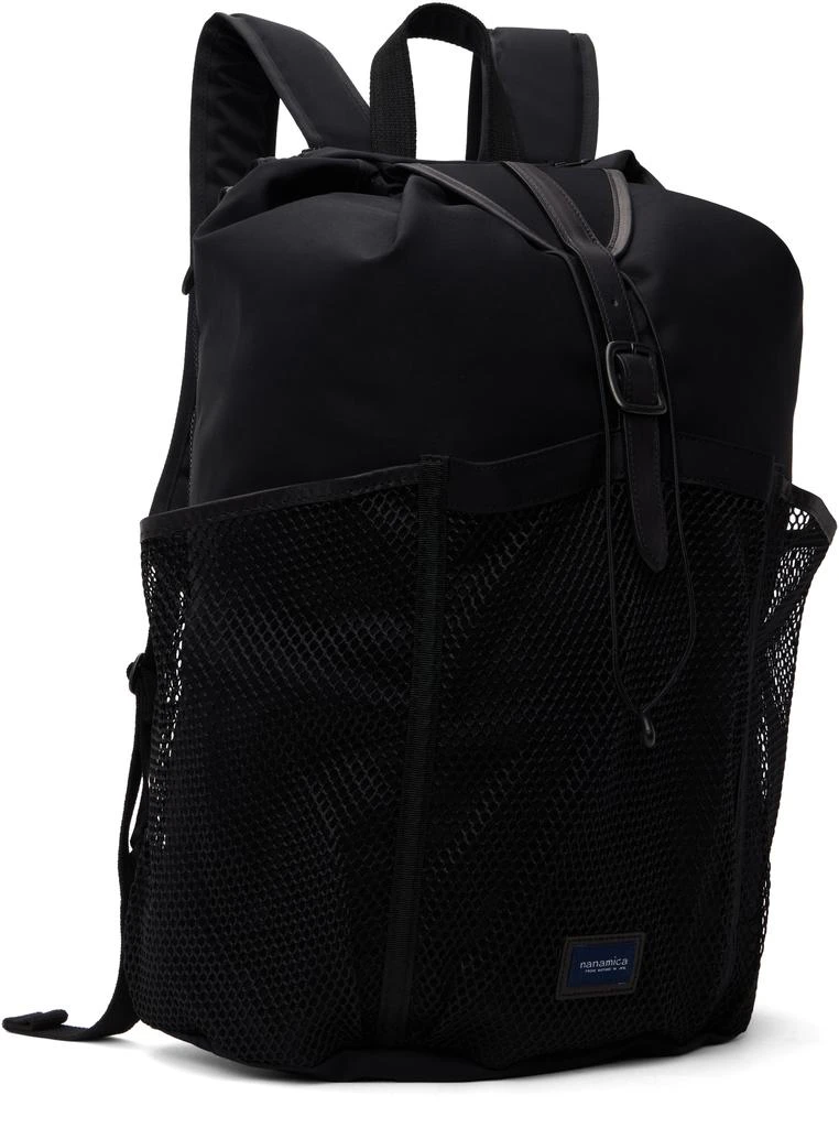 Nanamica Black Water-Repellent Backpack 2