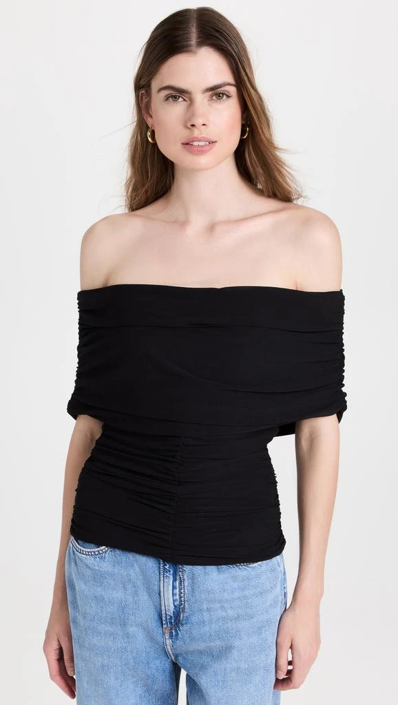 Pixie Market Riva Off Shoulder Top 6