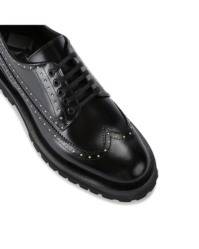Kurt Geiger Men's Drayton Studded Lace Up Leather Loafers 4