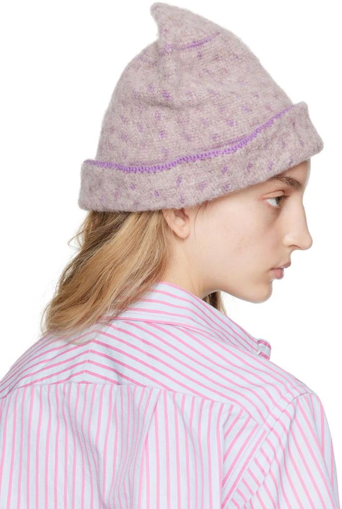 EMILY DAWN LONG SSENSE Exclusive Beige 'A Hat Named Wanda' Hat 3