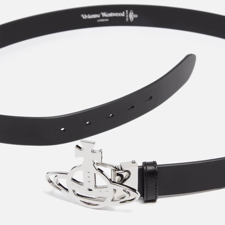 Vivienne Westwood Vivienne Westwood Orb Leather Belt 2
