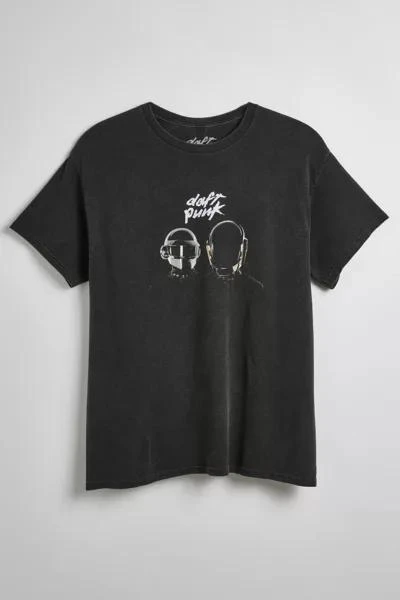 Urban Outfitters Daft Punk Washed Cotton Graphic Tee 1