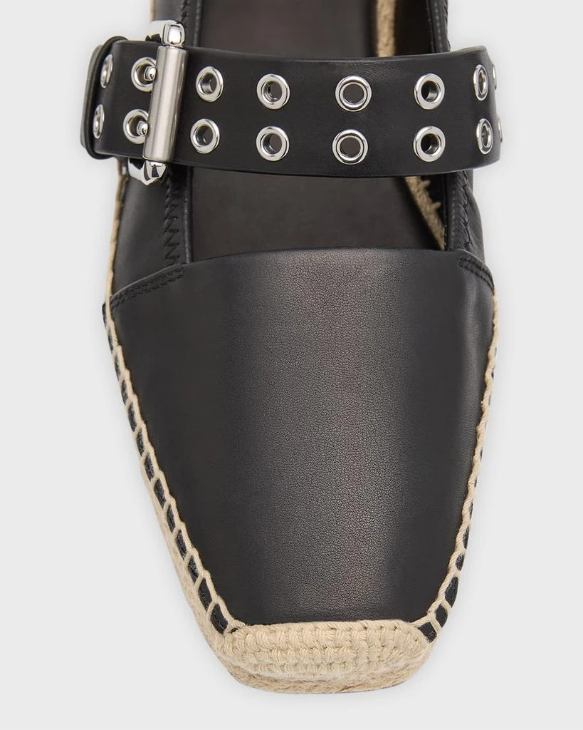 Rag & Bone Anteros Leather Mary Jane Espadrilles 5
