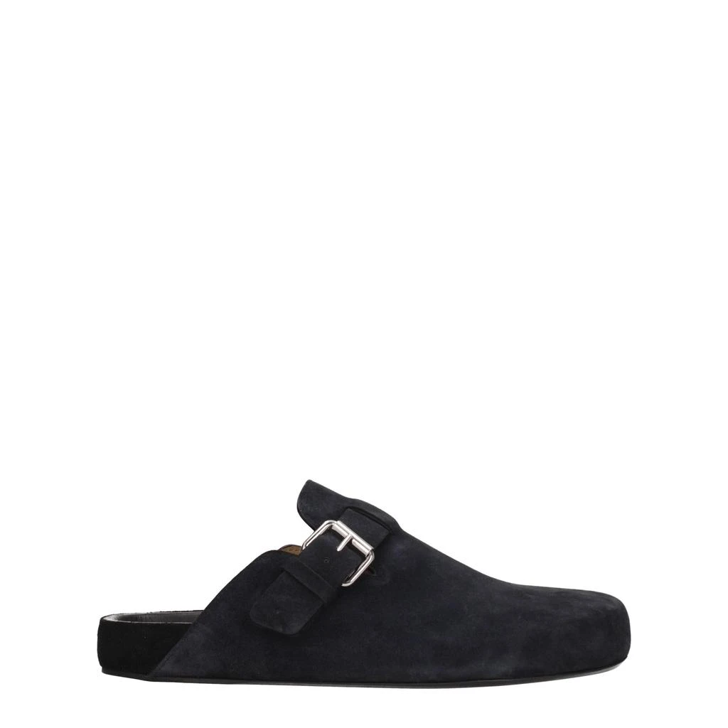 Isabel Marant Isabel Marant Black Leather Slipper 1