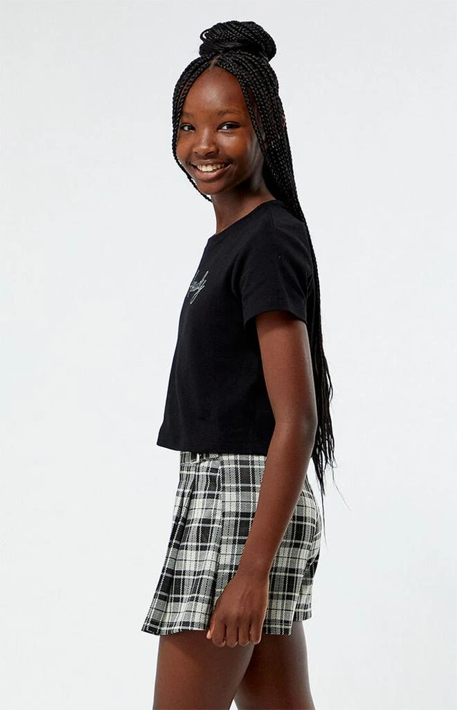 Pacsun Kids Plaid Buckle Mini Skort 3