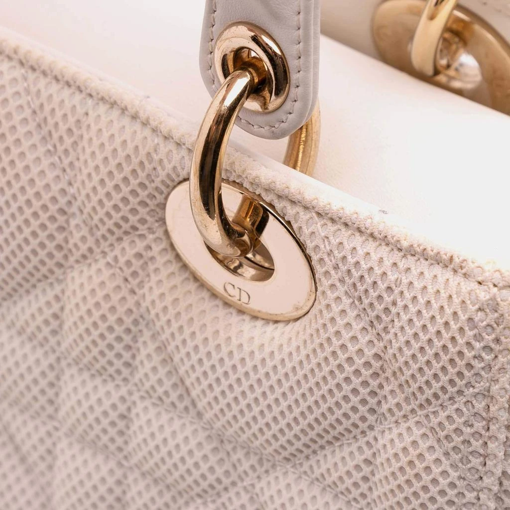 Dior Dior Pink Medium Mesh Cannage Lady Dior 6