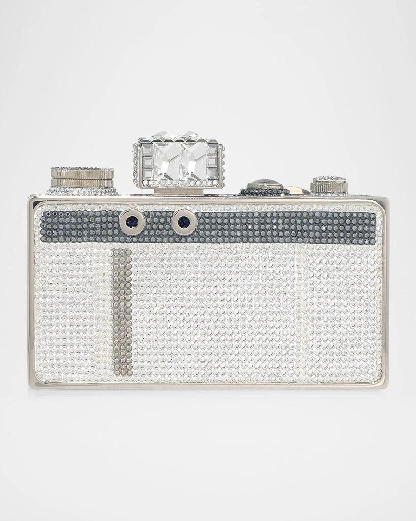 Judith Leiber Zoom Camera Crystal Clutch Bag 2